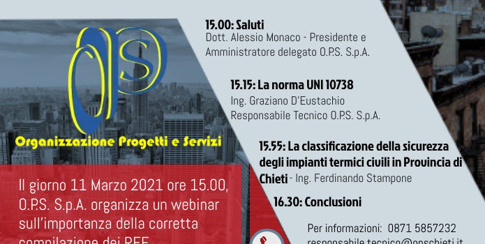 Formazione online – 11 marzo 2021 – webinar