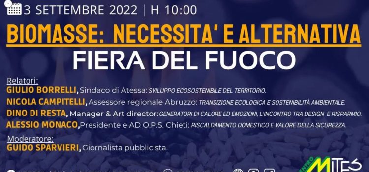 La OPS SPA partecipa al convegno Biomasse: necessità e alternativa